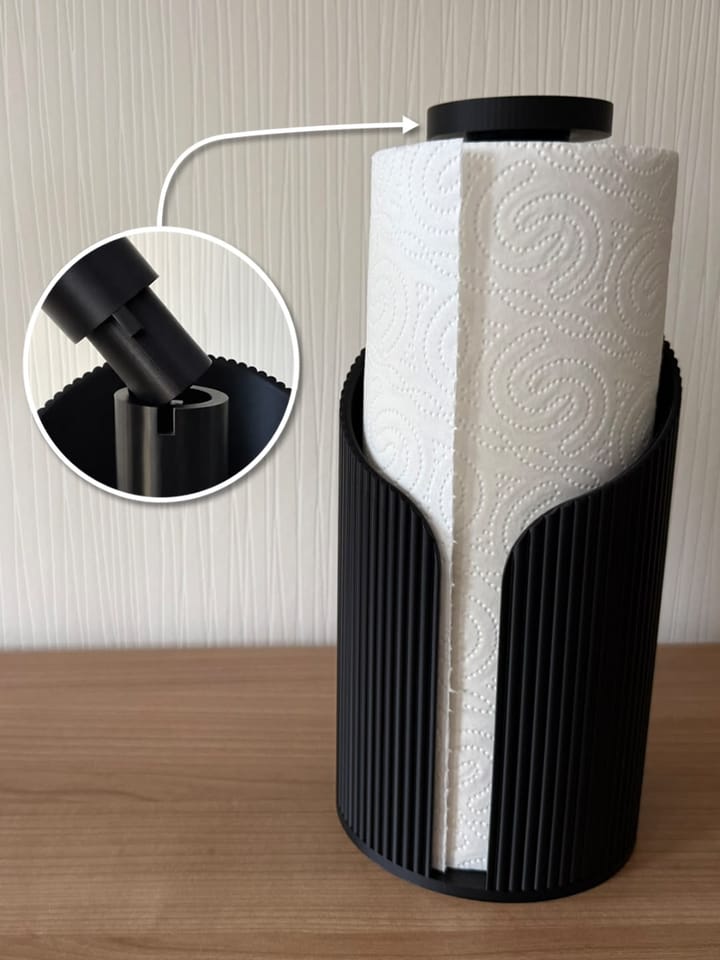 Suporte Rolo de Papel Toalha