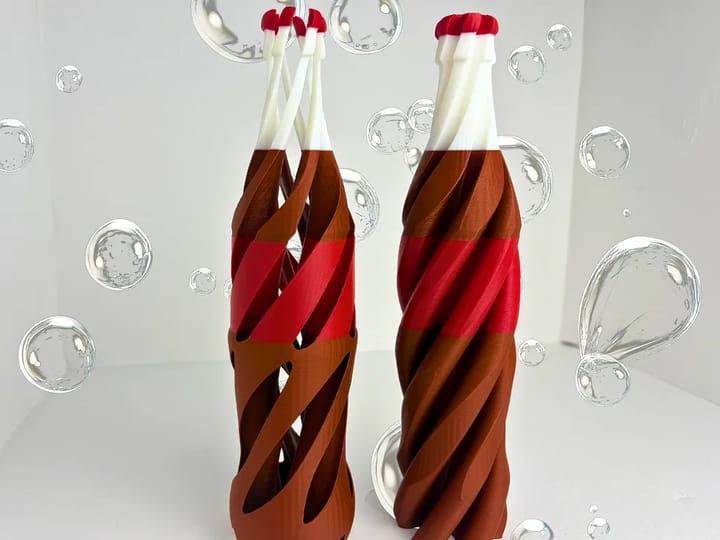 Refrigerante — Garrafa Espiral Interativa