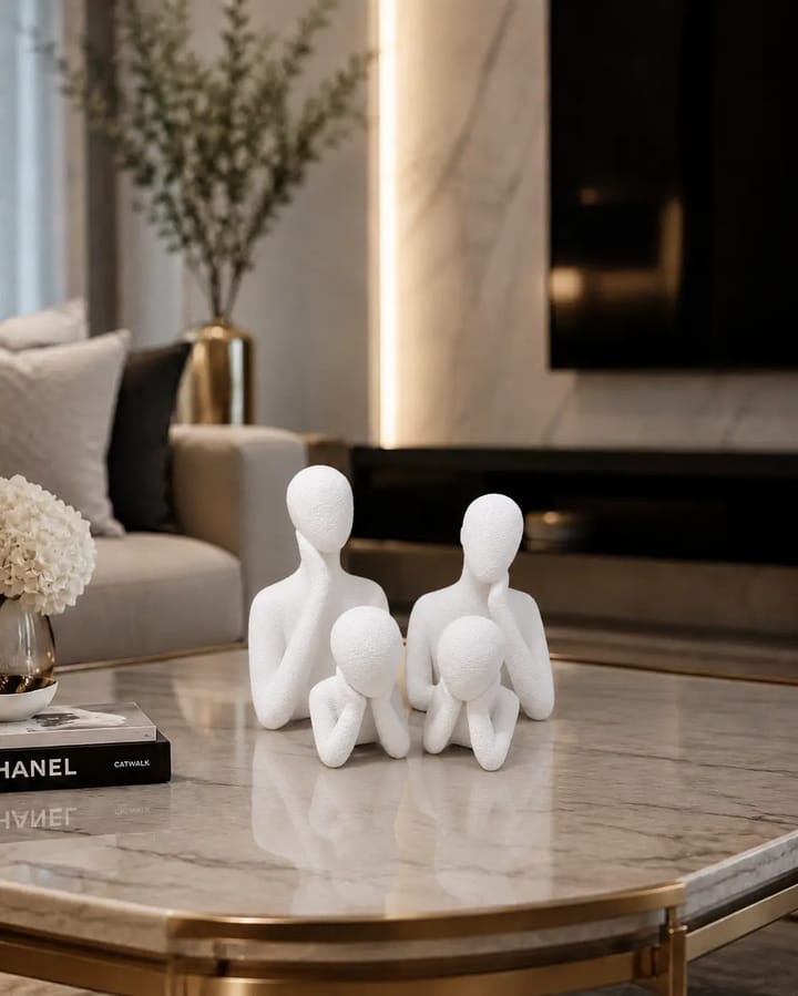 Decoração moderna Família pensadora