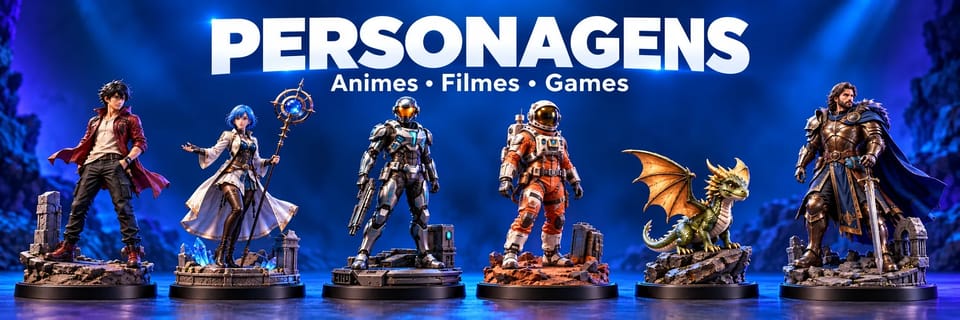 Capa do catálogo Mundo dos Personagens