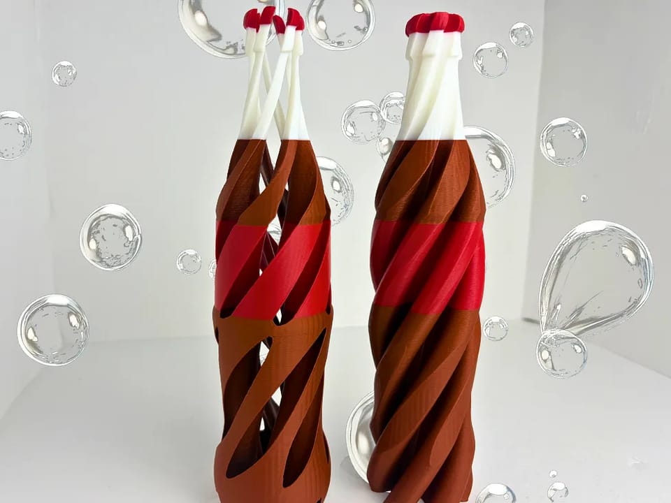 Refrigerante — Garrafa Espiral Interativa